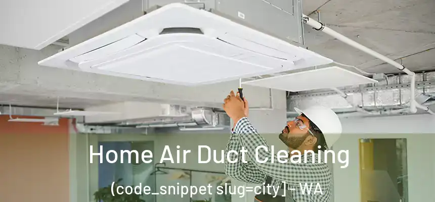  Home Air Duct Cleaning (code_snippet slug=city] - WA
